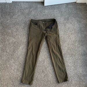 Men’s ABC Slim-Fit 5 Pocket Pant Warpstreme (Gator Green)